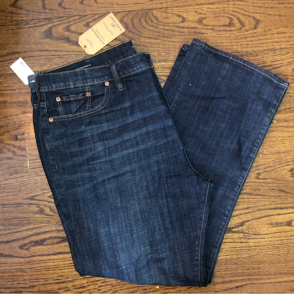 LUCKY BRAND Mens 181 Relaxed Leg Jeans Size 44x34  NWT - Picture 2 of 13